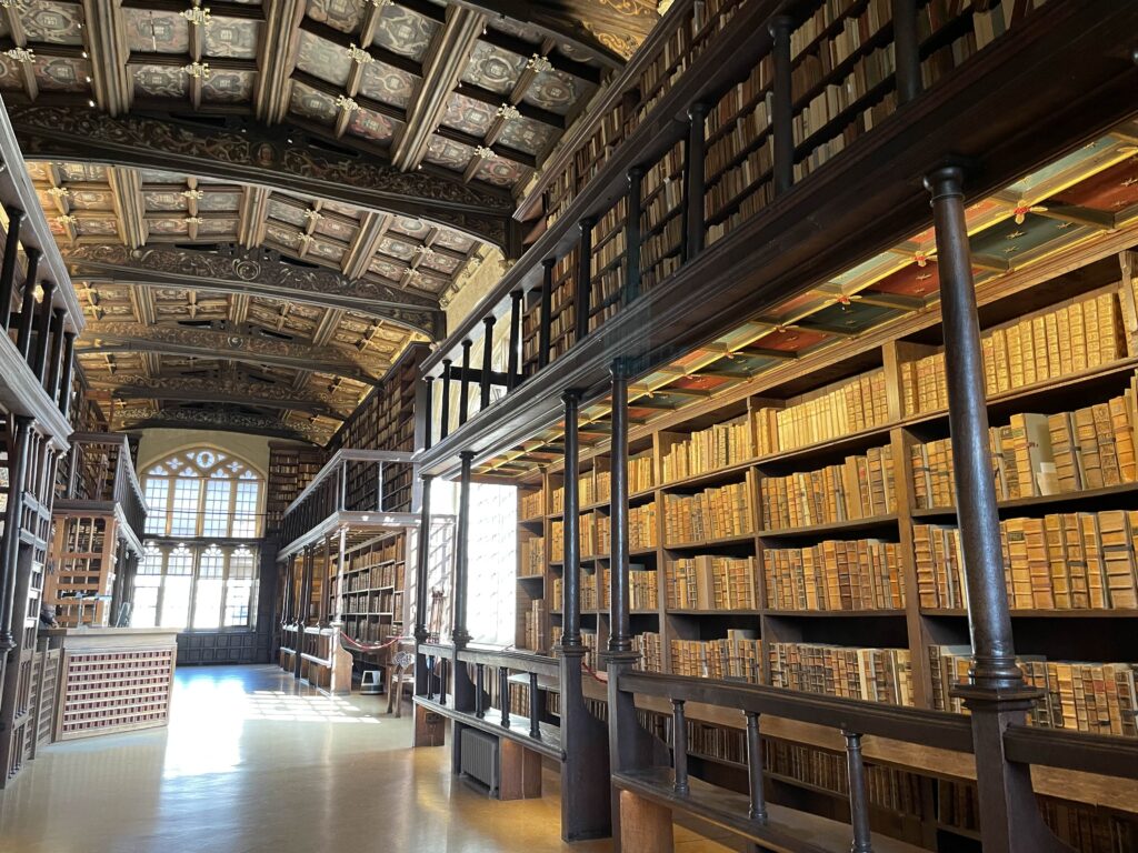 ボドリアン図書館/ハンフリー公爵の図書館内部