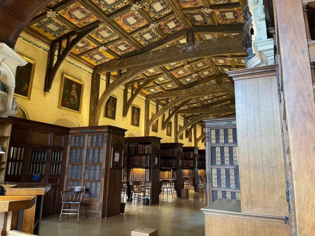 ボドリアン図書館/ハンフリー公爵の図書館にある自習室