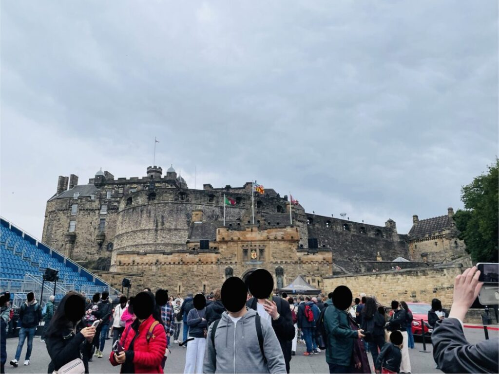 エディンバラ城正面入口