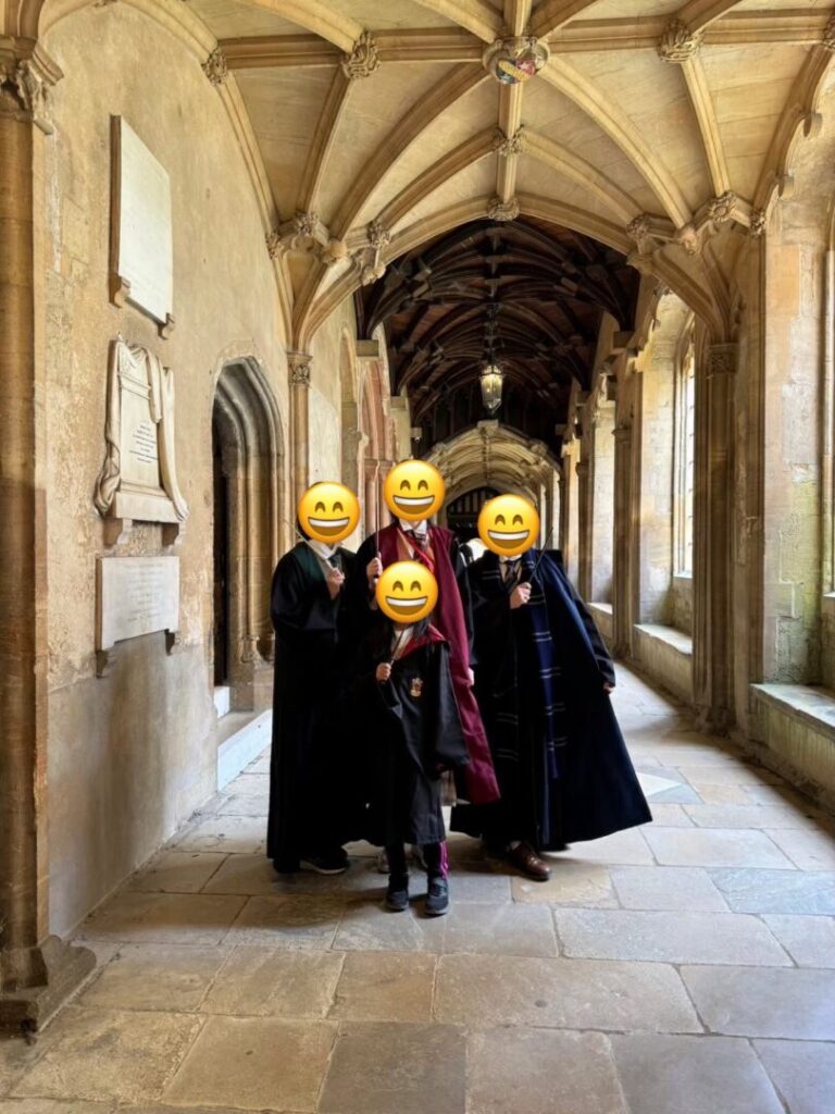 クライストチャーチ廊下ハリポタコスプレ
