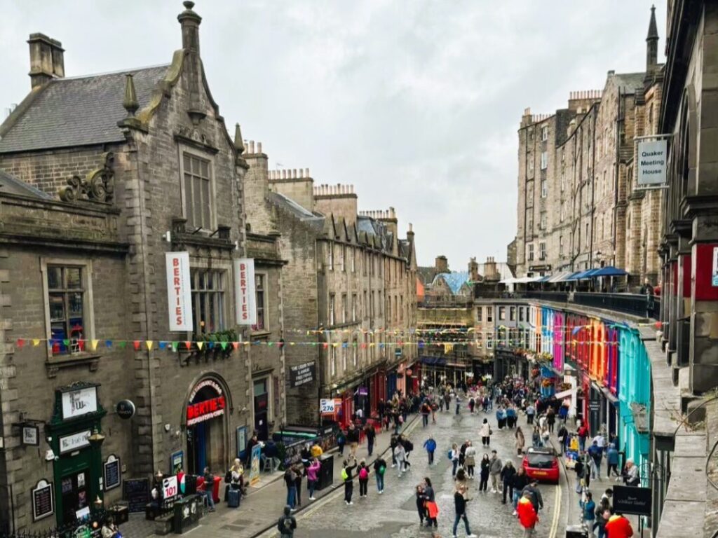 Scotts Kitchen（スコッツ・キッチン）のテラス席からの眺め