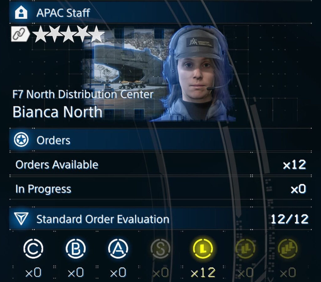 F7 Northern Distribution Center【Death Stranding2 / DS2】