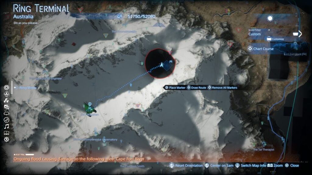 Ray-type(Raia)the ruins of an apartment complex in the valley between the Eastern Environmental Observatory and The Chronobiologist.【Death Stranding2 / DS2】