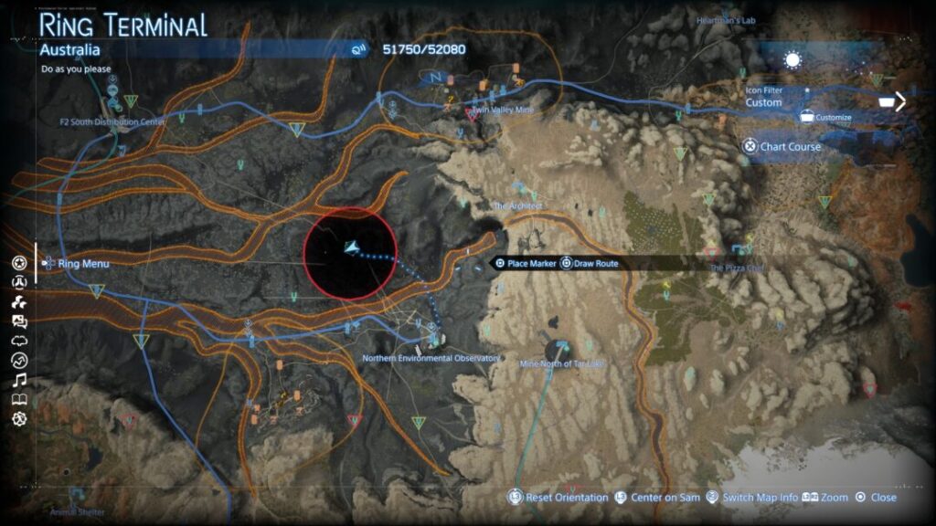 Beast-type(Bestia)Near the tar around The Northern Environmental Observatory【Death Stranding2 / DS2】