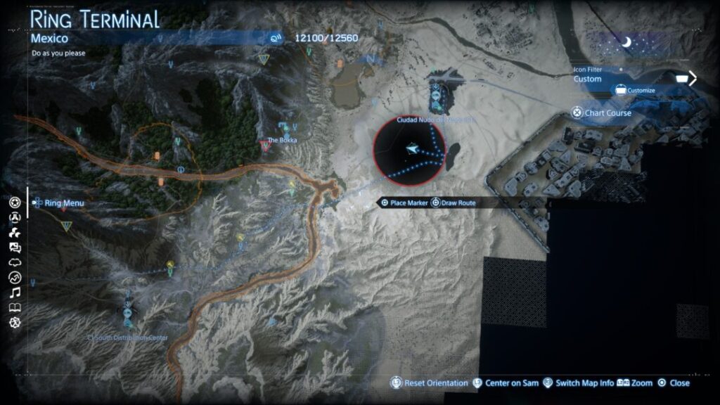 Dolphin-type（Dolphis）Desert Area South of Ciudad Nudo de Norte (C1) [Mexico]【Death Stranding2 / DS2】