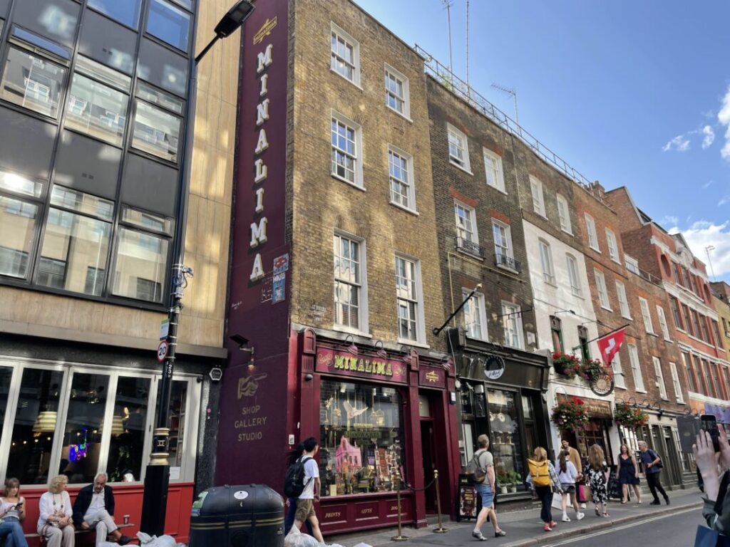 ハウス オブ ミナリマ（House of MinaLima）店舗外観