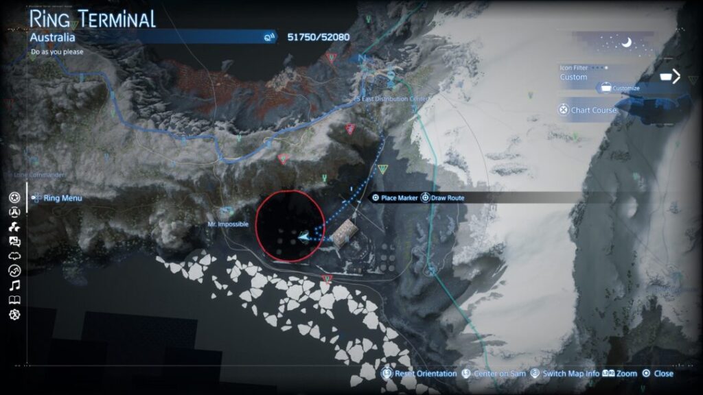 Beast-type(Bestia)Weapons Factory south of F5 East Distribution Center【Death Stranding2 / DS2】