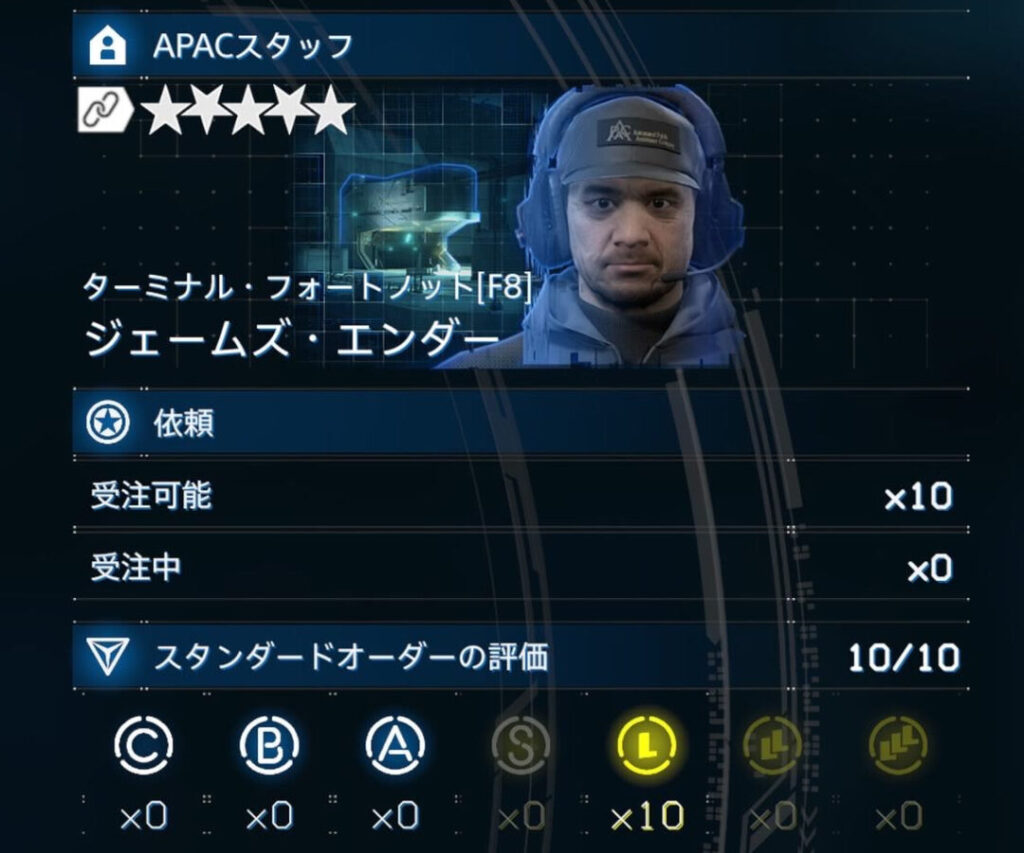 【No.579～588】ターミナル・フォートノット[F8]【デススト2 / デスストランディング2 / Death Stranding2】