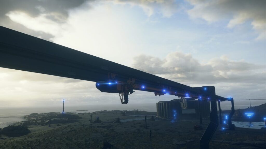 モノレール乗車中のパノラマ撮影【デススト2 / デスストランディング2 / Death Stranding2】