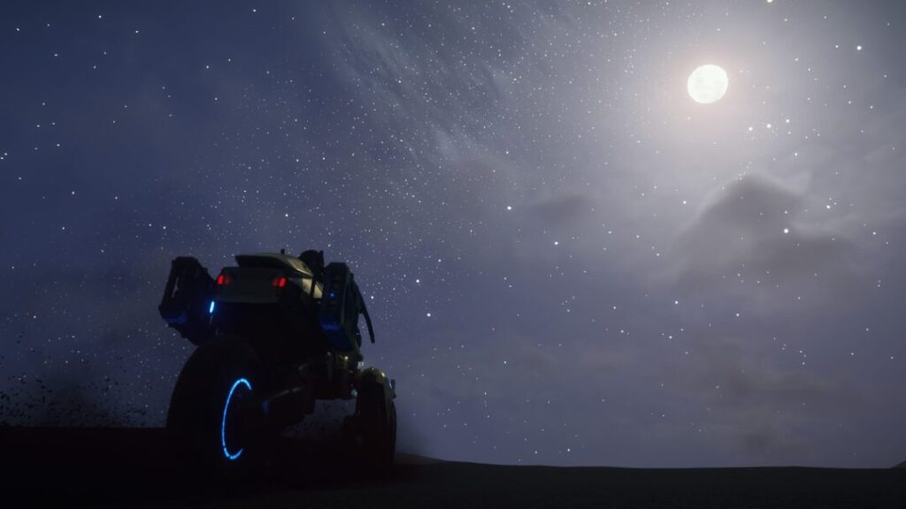 バイク乗車中の夜景【デススト2 / デスストランディング2 / Death Stranding2】