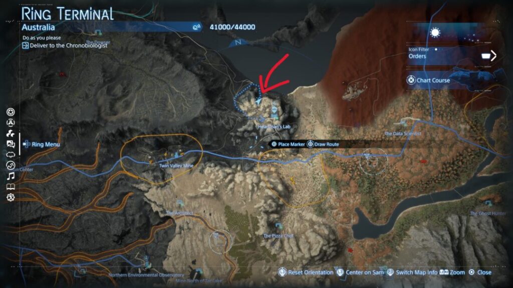 White Albino Echidna Location [Death Stranding2 / DS2]