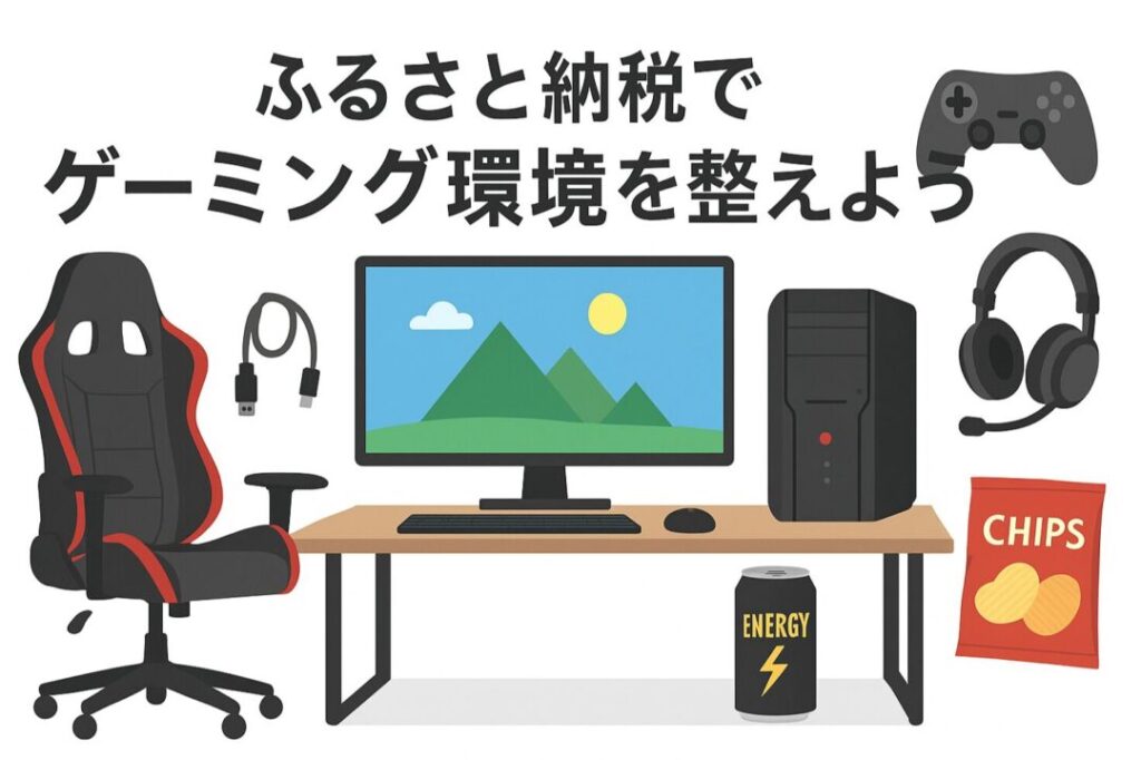ゲーム好き必見!ふるさと納税で手に入る人気返礼品特集