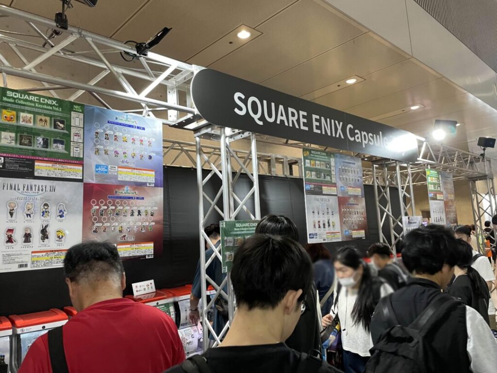 TGS 2025 東京ゲームショウ / スクエニのガチャガチャ