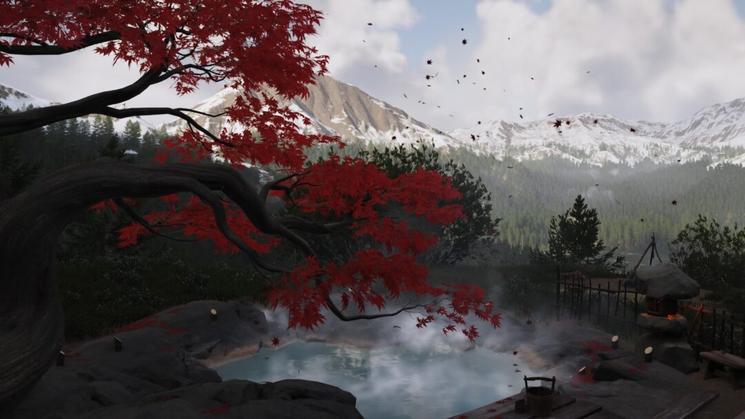 【Ghost of Yotei】全16ヶ所!温泉(秘湯)場所まとめ 洞窟路の秘湯