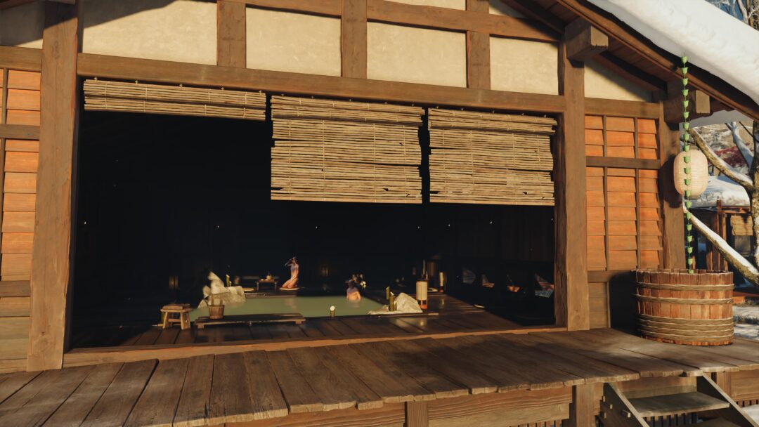 【Ghost of Yotei】全16ヶ所!温泉(秘湯)場所まとめ 赤鶴屋の秘湯