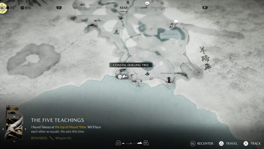 Ghost of Yotei: How to Defeat Takezo - The Unrivalled Boss Fight Coastal Dueling Tree Location