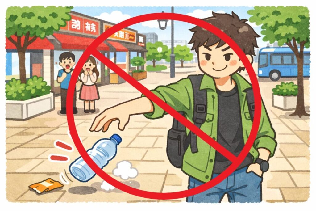 Japan Travel Trash Guide: How to Throw Away Garbage Don't Throw Away your Trash